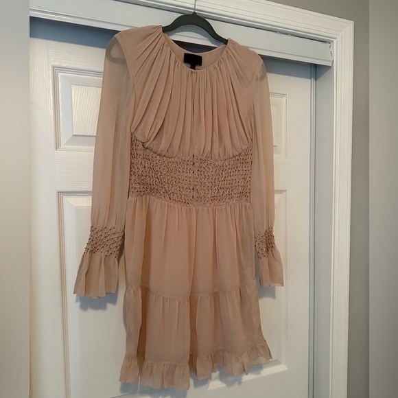 Intermix Silk Carmella Dress in Blush Pink - Size S - Picture 3 of 13
